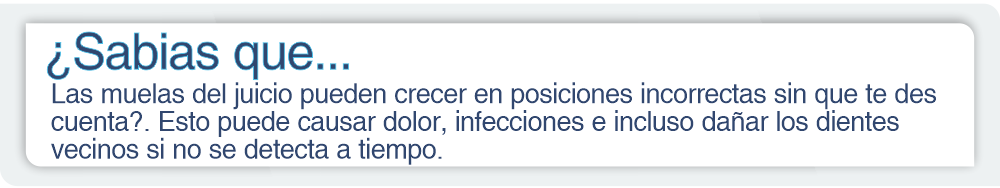 Sabias que las muelas cordales